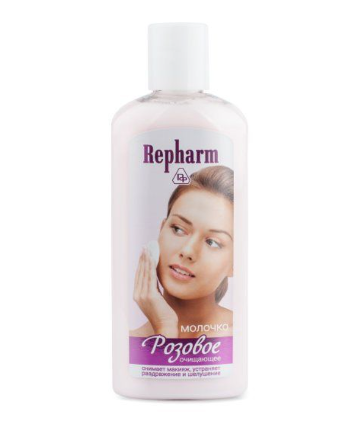 фото упаковки Repharm Молочко очищающее розовое