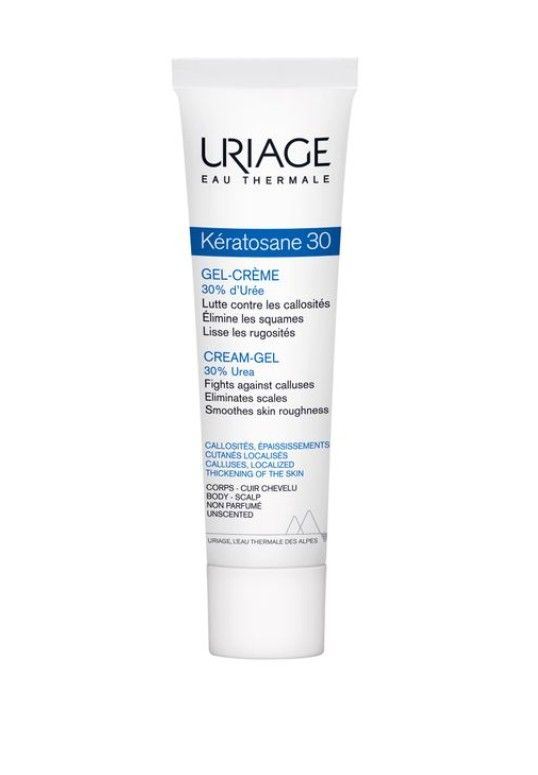 Uriage Keratosane 30 Гель-крем для утолщенной мозолистой кожи, крем-гель, 40 мл, 1 шт.