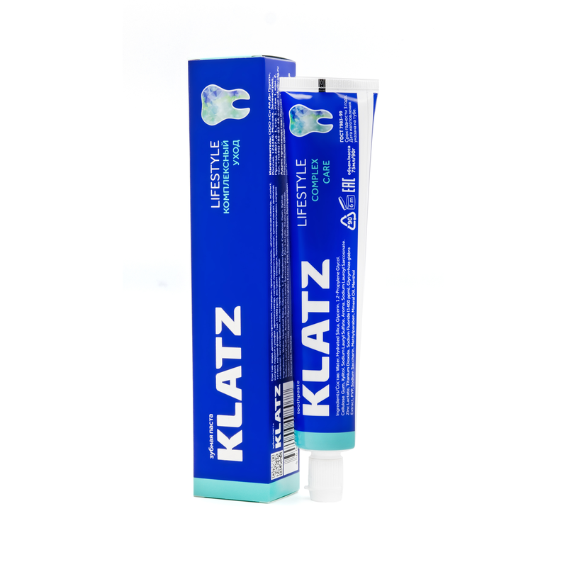 фото упаковки Klatz Lifestyle Зубная паста Комплексный уход