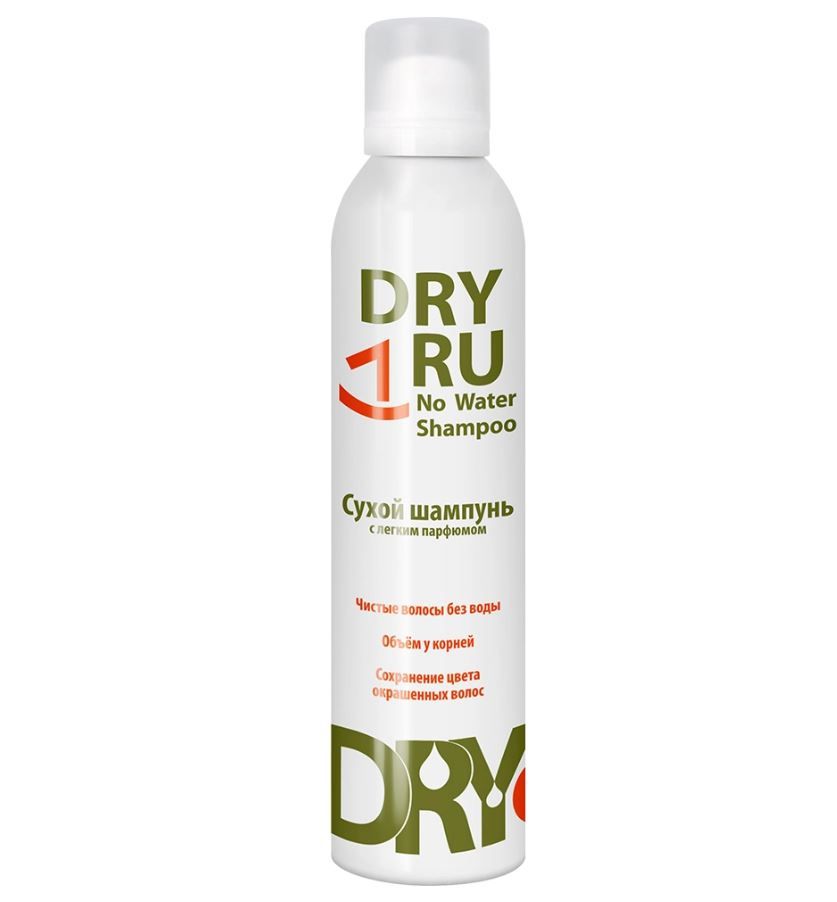 фото упаковки Dry Ru shampoo no water Шампунь сухой 4 сезона
