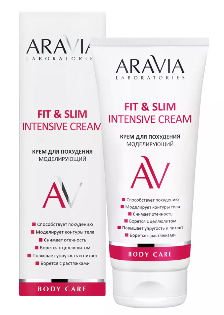 фото упаковки Aravia Laboratories Fit & Slim Крем для похудения