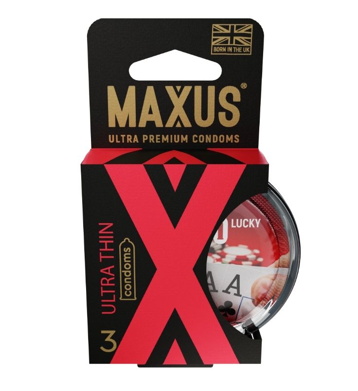 фото упаковки Maxus Презервативы Экстремально тонкие Ultra thin, презервативы, 3 шт. фото упаковки Maxus Презервативы Экстремально тонкие Ultra thin