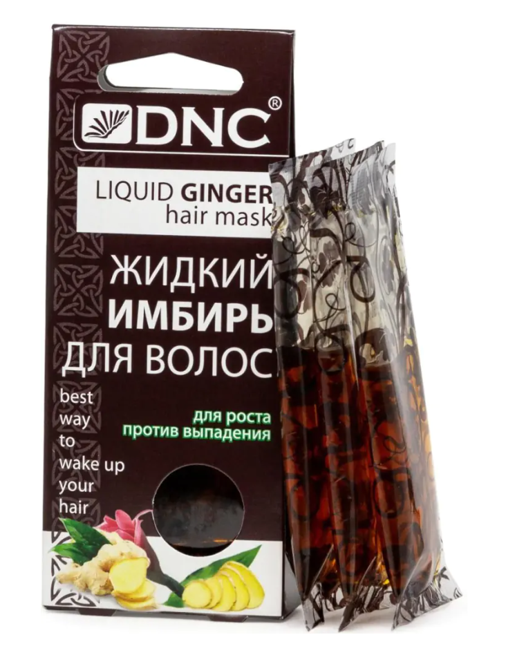 фото упаковки DNC Жидкий Имбирь для волос от выпадения