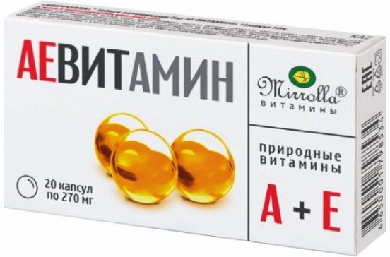 фото упаковки Mirrolla АЕ Витамин Природные витамины