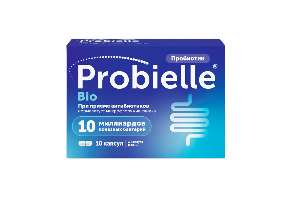 Пробиэль Био, капсулы, 10 шт. купить по цене от 526 руб в Нижнем Новгороде, заказать с доставкой в аптеку, инструкция по применению, отзывы, аналоги, Pileje Industrie