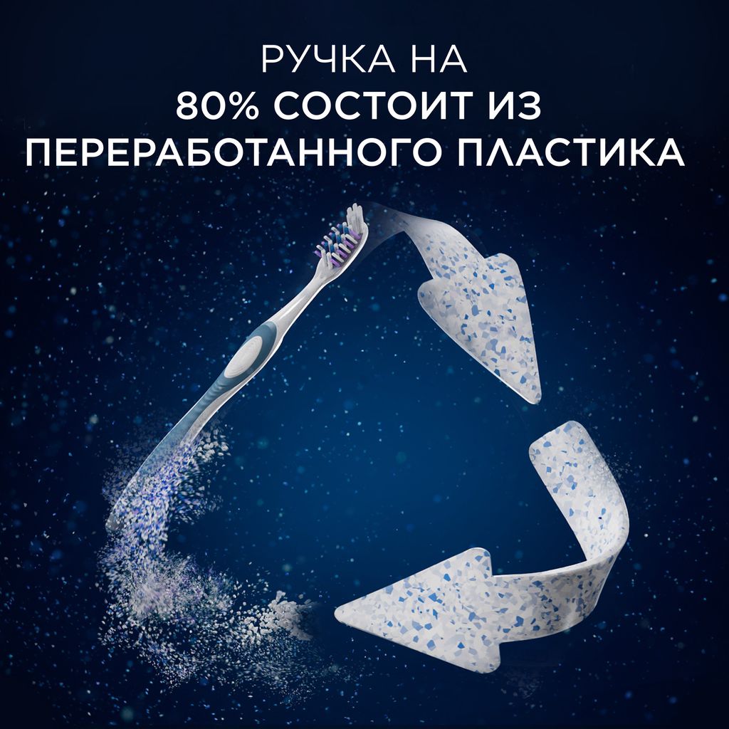 Oral-B Зубная щетка Pro-Expert Extra Clean Eco Edition, щетка зубная, средней жесткости, 1 шт.