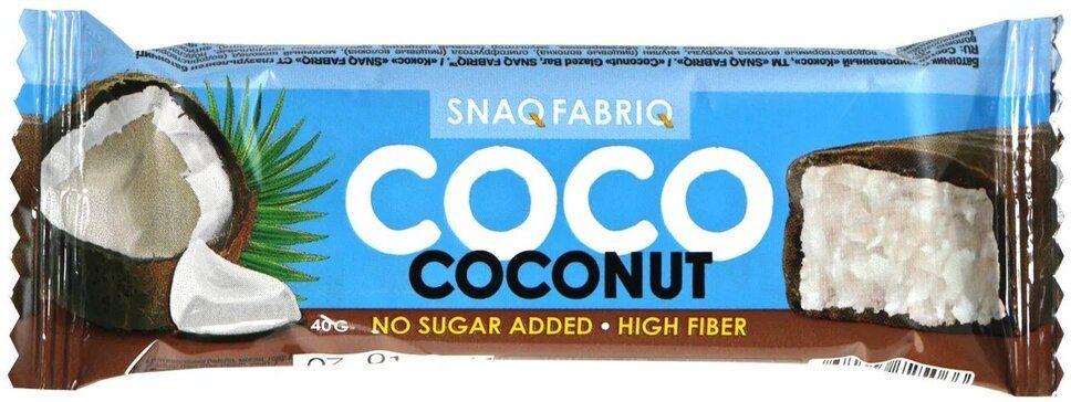 фото упаковки Coco Батончик в шоколаде Кокос