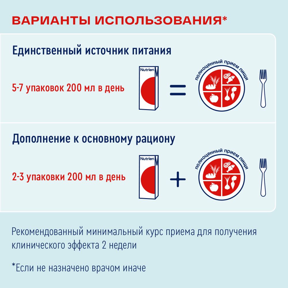 Nutrien Energy, для детей с 3 лет и взрослых, смесь для энтерального питания, ваниль, 200 мл, 1 шт.