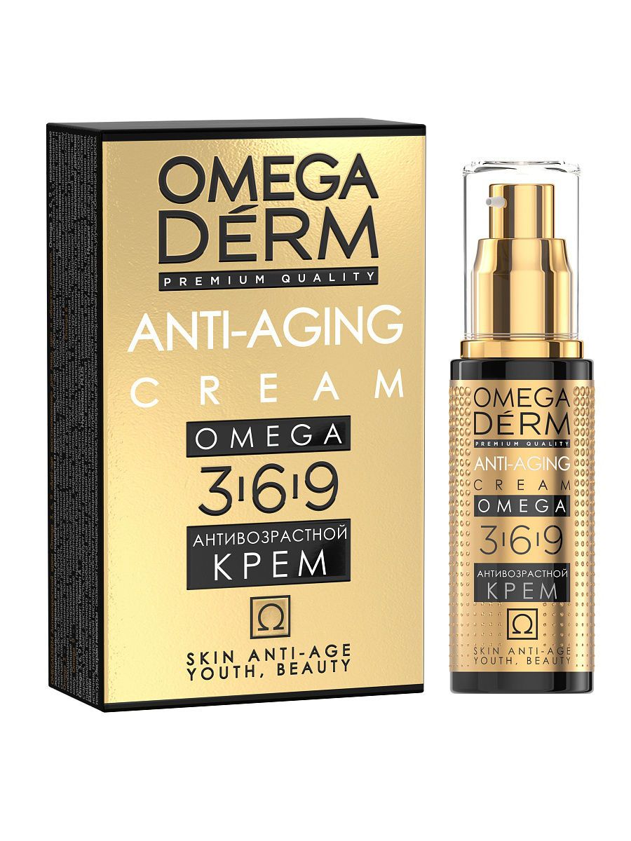 фото упаковки Omegaderm Omega 3,6,9 Anti-Age Recovery крем восстановление