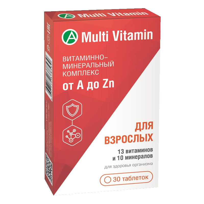 фото упаковки Multi Vitamin Витаминно-минеральный комплекс от А до Zn