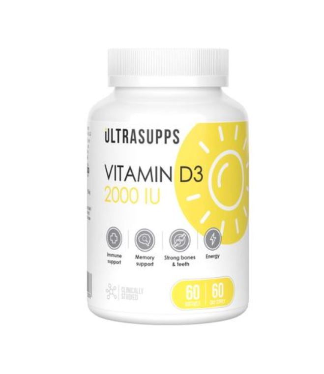 фото упаковки Ultrasupps Витамин D3