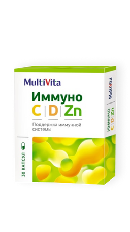 MultiVita Иммуно С D Zn