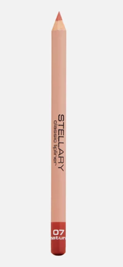Stellary карандаш для губ Lipliner, помада, тон 07, 1.35г, 1 шт.