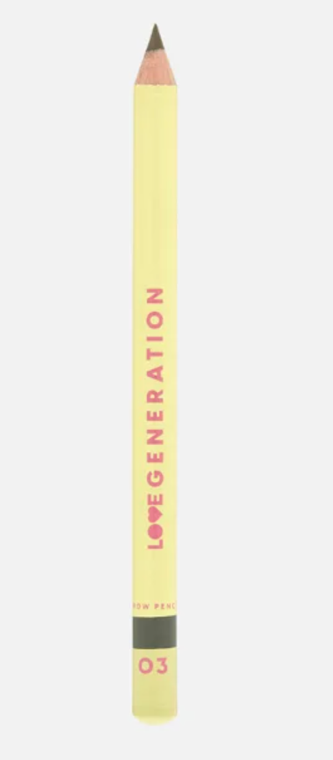 Love Generation Карандаш для бровей Brow Pencil, тон 03, 1.3 г, 1 шт.