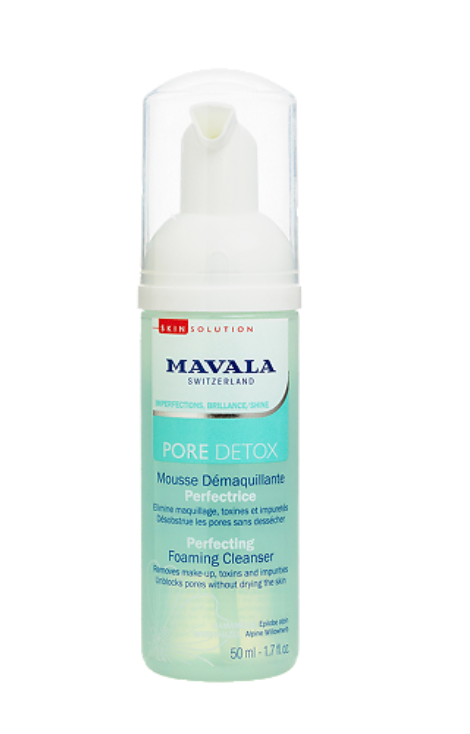 Mavala Пенка очищающая Pore Detox Perfecting Foaming Cleanser, 50 мл, 1 шт.