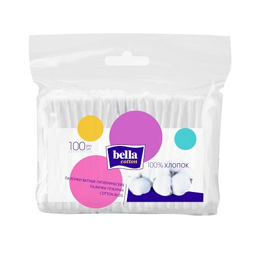 Bella Cotton Ватные палочки, палочки, 100 шт. цена