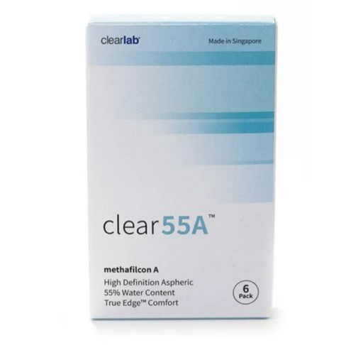 ClearLab Clear 55A Линзы контактные, BC=8.7 d=14.5, D(-3.75), 6 шт.