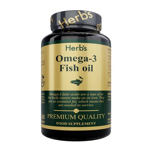 Herb's Омега-3 Рыбий жир, капсулы, 60 шт.