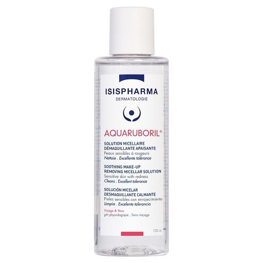 Isispharma Aquaruboril Мицеллярная вода для чувствительной кожи, мицеллярная вода, для кожи лица склонной к покраснениям, 100 мл, 1 шт.