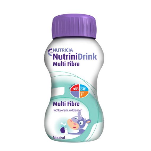 Nutrinidrink Multi Fibre с пищевыми волокнами, жидкость для приема внутрь, с нейтральным вкусом, 200 мл, 1 шт. цена