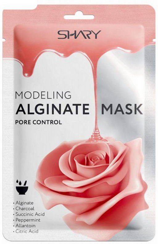 Shary Моделирующая альгинатная маска Контроль над порами, 28 г, 1 шт.