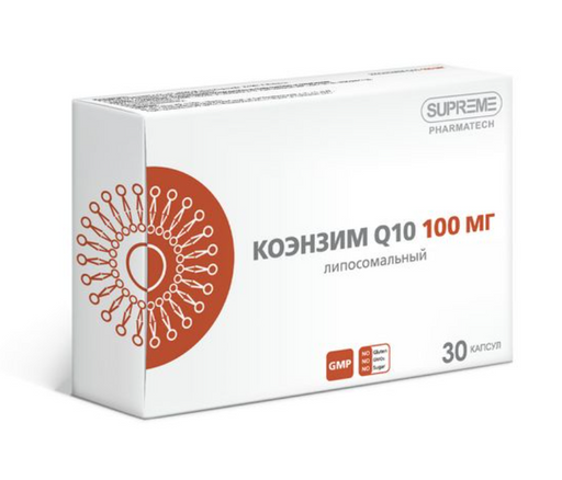 Supreme Pharmatech Коэнзим Q10 липосомальный, капсулы, 30 шт.