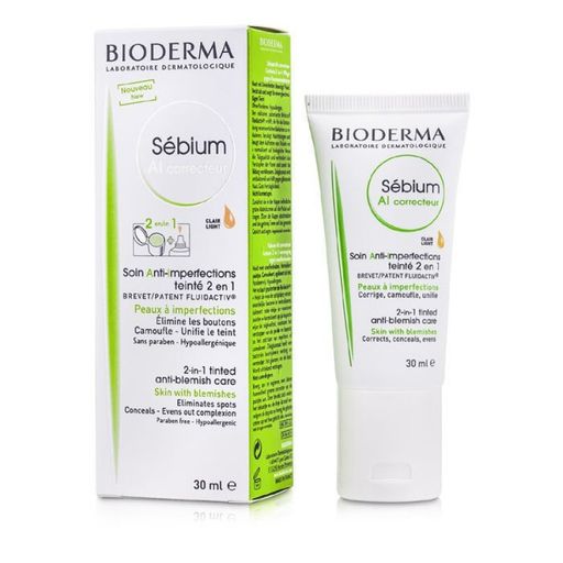 Bioderma Sebium AI Корректор 2 в 1, крем для лица, 30 мл, 1 шт.