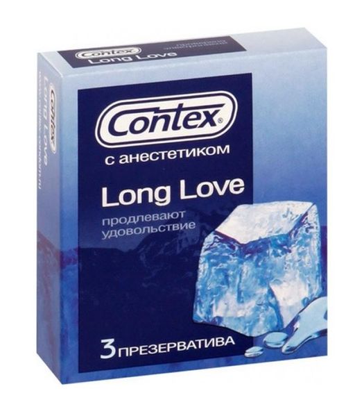 Презервативы Contex Long Love, презерватив, 3 шт. цена