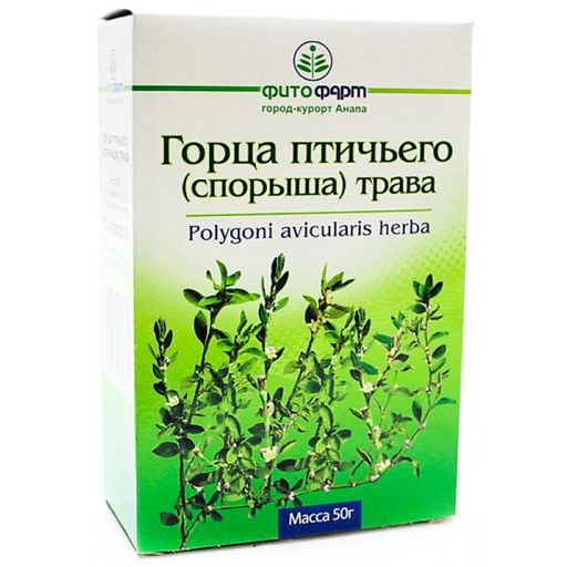 Горца птичьего (Спорыша) трава, сырье растительное измельченное, 50 г, 1 шт.
