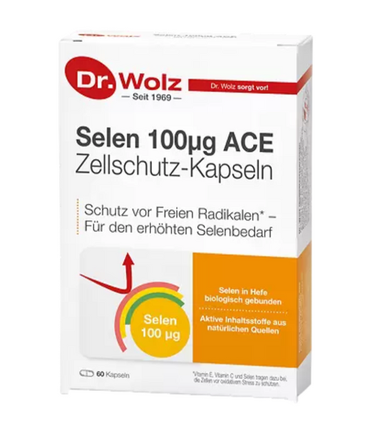 Dr.Wolz Selen ACE 100 mg, капсулы, 60 шт.