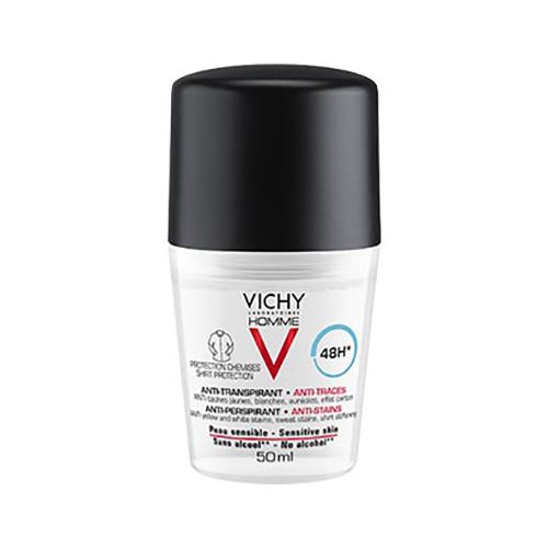 Vichy Homme дезодорант против избыточного потоотделения против пятен, 50 мл, 1 шт. цена