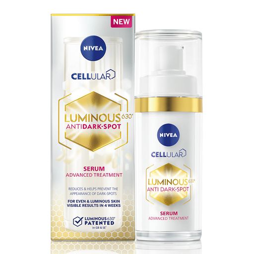 Nivea Luminous630 Сыворотка против пигментации, сыворотка, 30 мл, 1 шт.