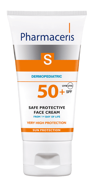 Pharmaceris S Крем для лица безопасный детский SPF50, крем для детей, 50 мл, 1 шт.