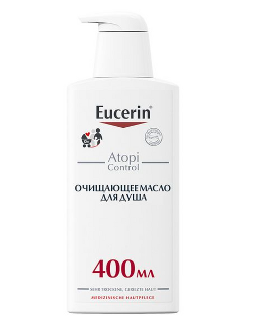 Atopic Control Eucerin Масло для душа очищающее, 400 мл, 1 шт.