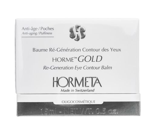 Hormeta Horme Gold Бальзам для контура глаз регенерация, бальзам, 15 мл, 1 шт.