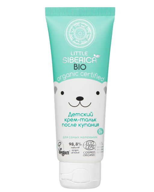 Natura siberica Little Крем-тальк детский 0+ после купания, крем, 75 мл, 1 шт.