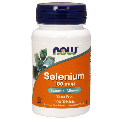 NOW Selenium Селен, 100 мг, таблетки, 100 шт. цена