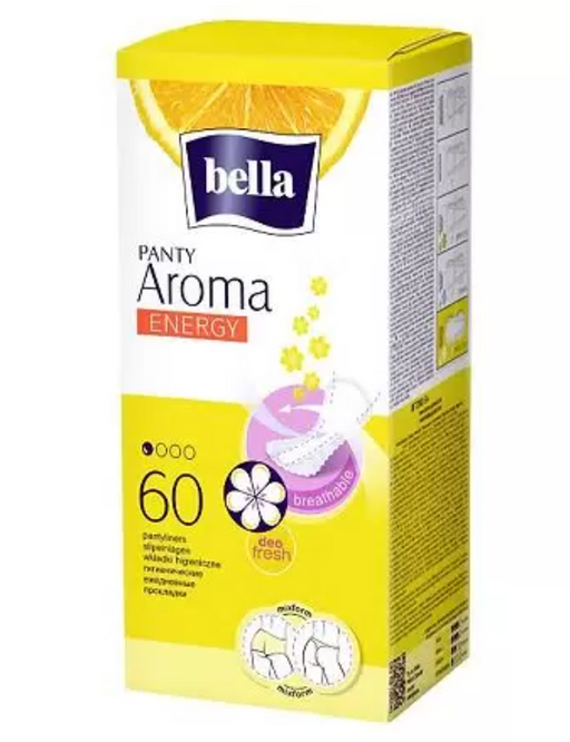 Bella Panty Aroma Energy прокладки ежедневные, прокладки гигиенические, 60 шт.