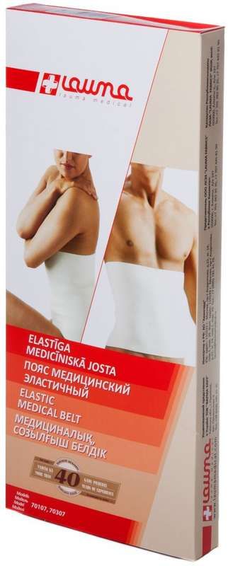 Lauma Extra пояс эластичный медицинский, р. 6, 99-109см, телесного цвета, 1 шт. цена
