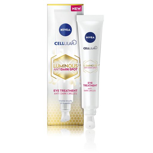 Nivea Luminous630 Крем для кожи вокруг глаз против темных кругов, крем для области вокруг глаз, 15 мл, 1 шт.