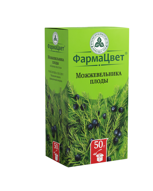 Можжевельника плоды, лекарственное растительное сырье, 50 г, 1 шт. цена